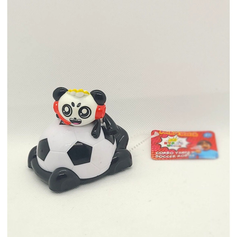 Ryans World Combo Panda Soccer-Mobile Toy Vehicle Pocket Watch Black White